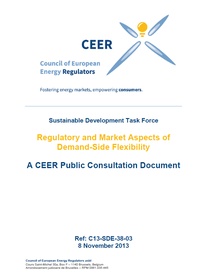 Regulatory and Market Aspects of Demand-Side Flexibility - A CEER Public Consultation Document