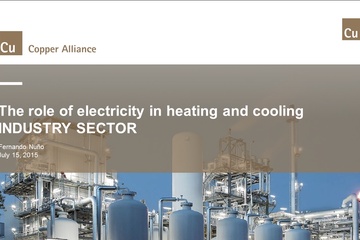 The role of electricity in the Heating and Cooling Strategy