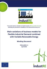 Business Models for Flexible Industrial Demand combined with Variable Renewable Energy