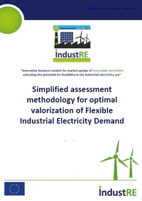 Simplified methodology for optimal valorization of Flexible Industrial Demand